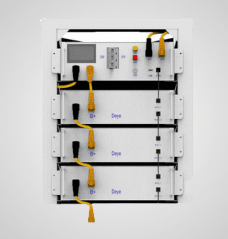 Battery Rack For 7 HV Batteries And 1pc Cluster Control Box