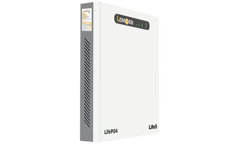 Lemoen Battery Lithium Ion 5.12KWH For Solar Panel Power Inverter