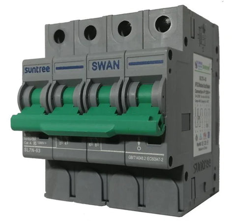 Suntree Circuit Breaker 4P 16A 1200VDC