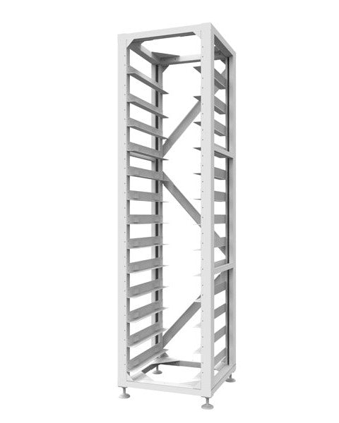 DEYE HV Battery 3U rack For 12 HV Batteries and 1pc Cluster Control Bo