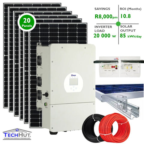 DEYE 20KW Hybrid Power Solar Inverter Kit