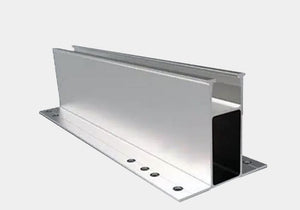 250mm Mini Solar Panel Mounting Rail for IBR or Corrugated Roofs