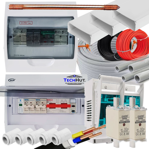 Installation Pack 3 For 1-Phase Inverter With Solar Panels