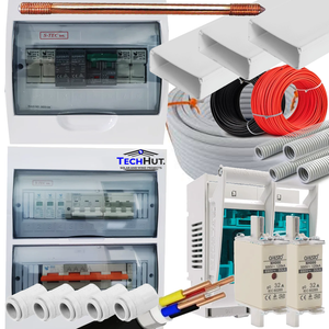 Installation Pack 4 For 3-Phase Inverter With Solar Panels
