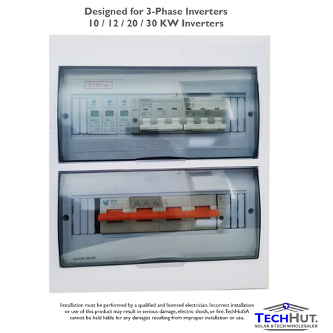 Pre-Assembled Distribution Board DB for 3-Phase Inverters