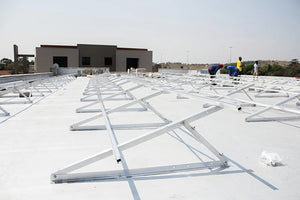 Triangular Support Panel Triangular Mount - Aluminum 80 x 35 x 2mm