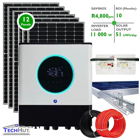 Voltronic 11KW Power Solar Inverter Kit