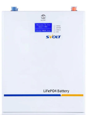 SVolt 48V 106AH 5.09kWh 0.5C Lithium Ion Battery Wall Mount For Solar