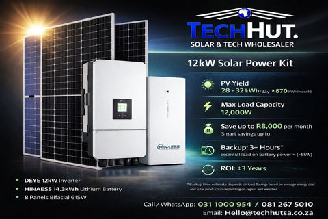 Deye 12kW Hybrid Power Solar Inverter Kit