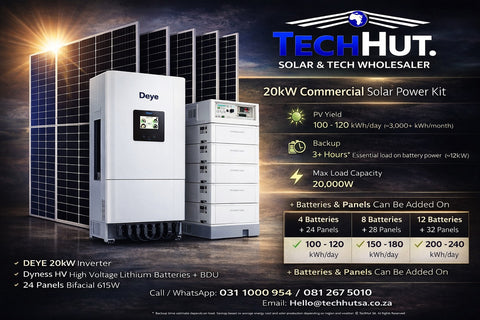 DEYE 20KW Hybrid Power Solar Inverter Kit