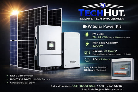 DEYE 8KW Hybrid Power Solar Inverter Kit