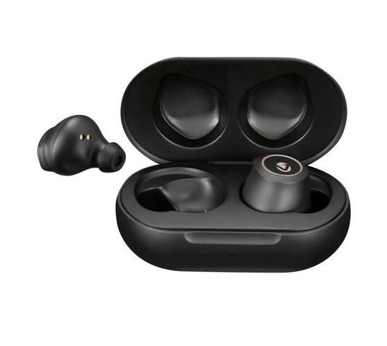 Volkano Taurus Series True Wireless Earphones with Charging Case - Black