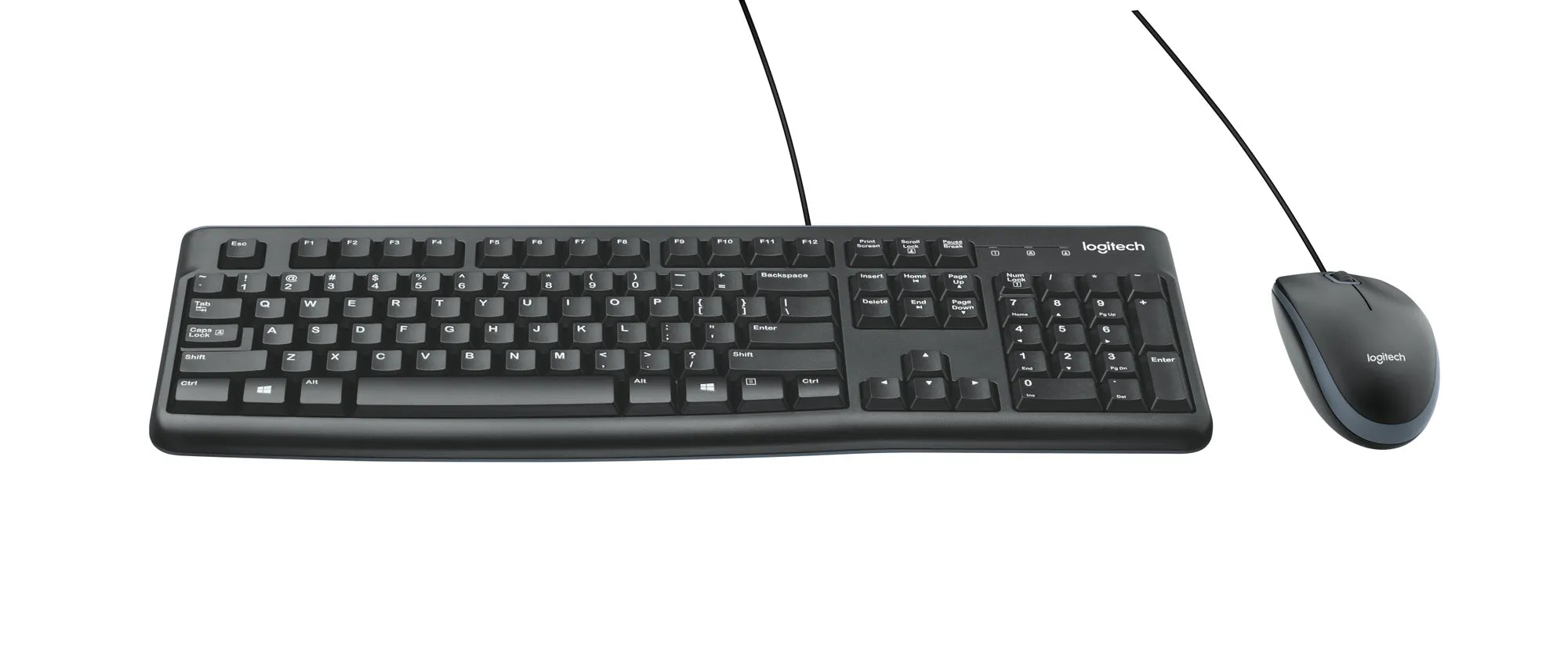 Logitech-Corded-Keyboard-and-Mouse-Combo-MK120-Comfortable-quiet-typing-spill-resistant-design-high-definition-optical-mouse-wit