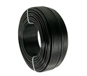 Solar Panel Power PV Cable 4mm Black 50M Roll