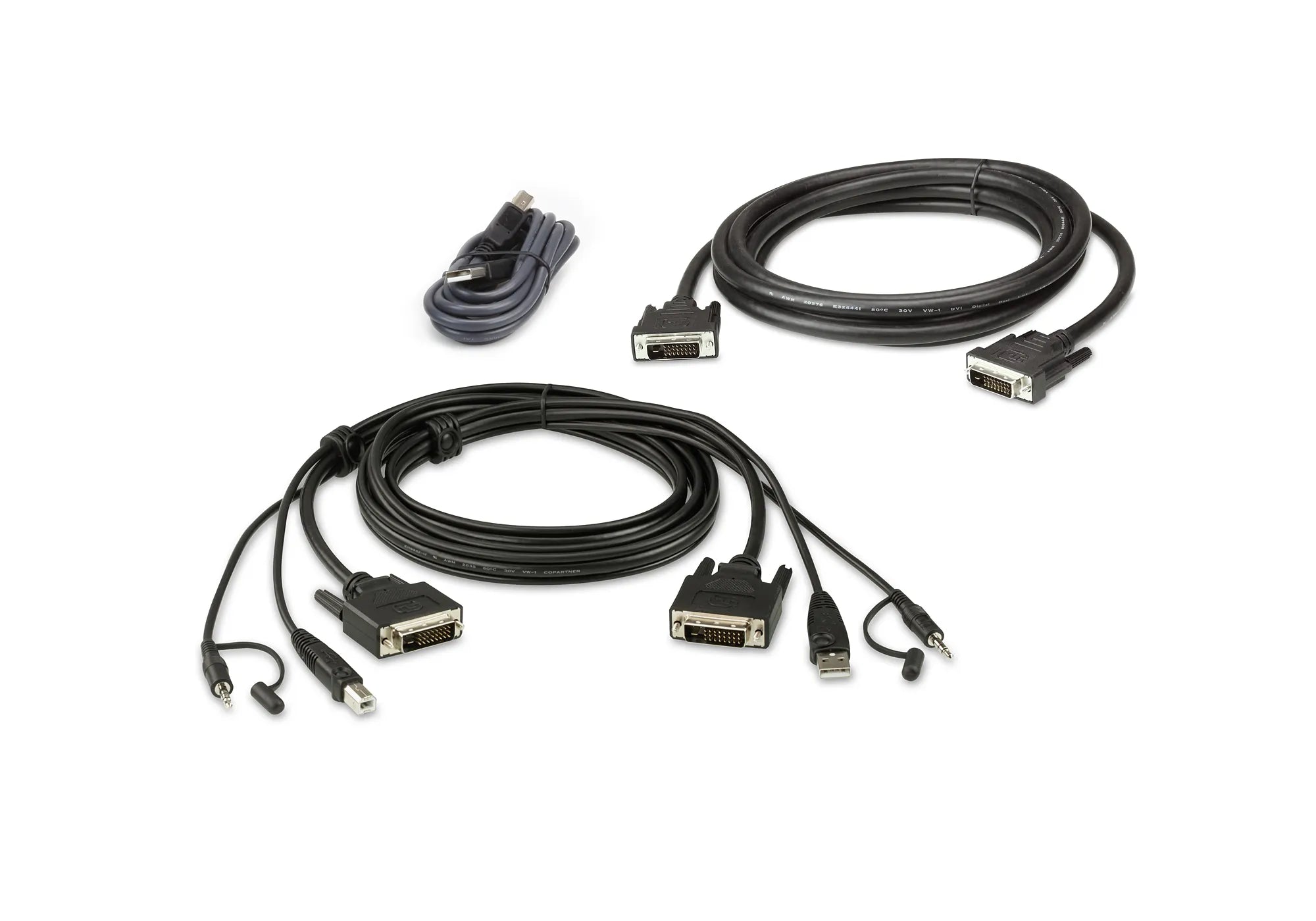 ATEN-1.8M-USB-DVI-D-Dual-Link-Dual-Display-Secure-KVM-Cable-Kit-