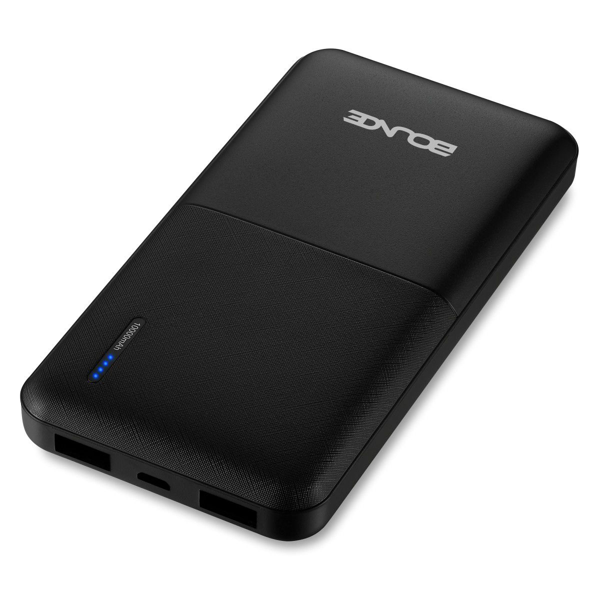 Bounce Juiced Series 10,000 mAh Powerbank - Black