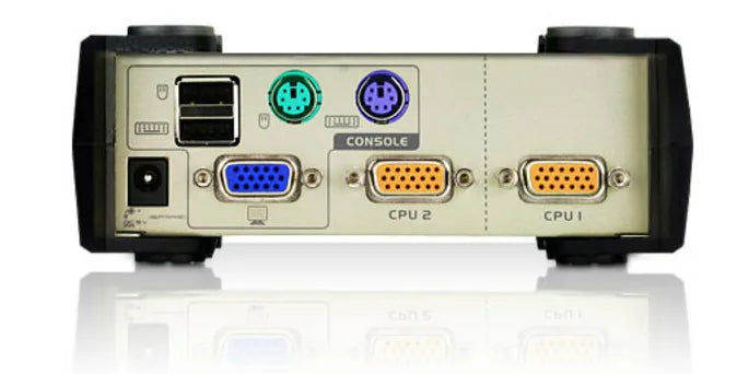 ATEN-2-Port-USB/PS2-VGA-KVM-with-2-Cables