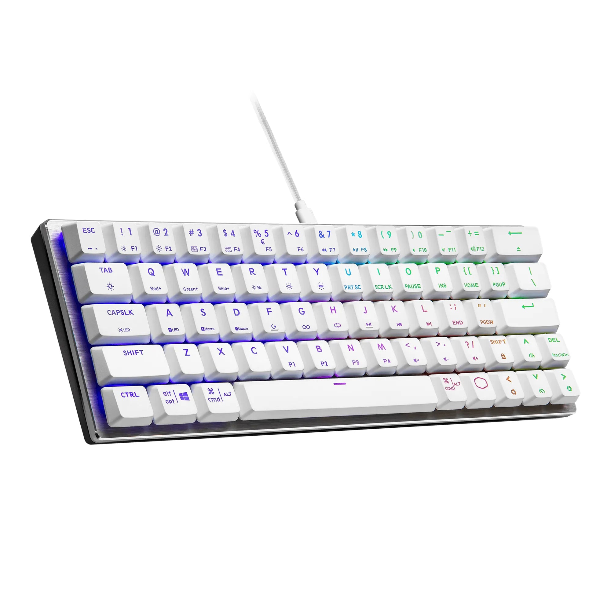 Cooler-Master-SK620-ARGB-Keyboard;-White;-TTC-Low-Profile-Red-Mechanical-Switches