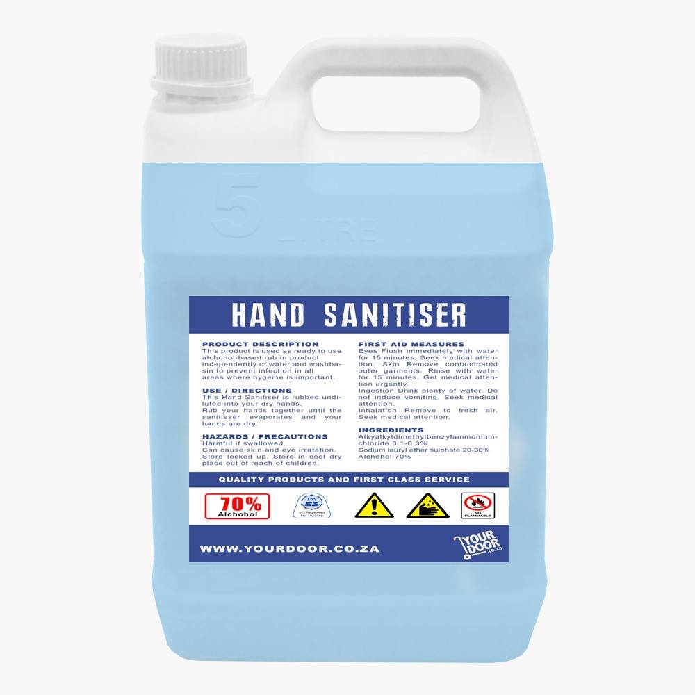 Unbranded-Hand Sanitizer 5 Liter