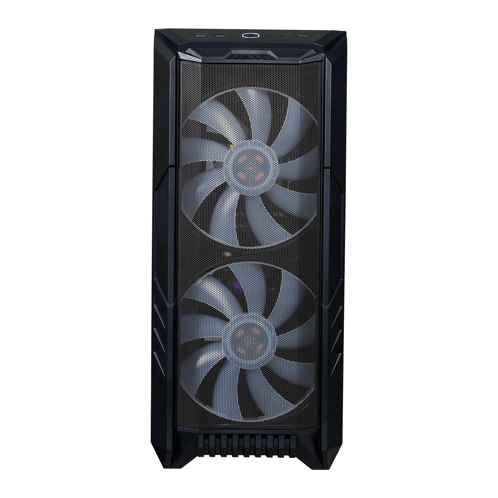 Cooler-Master-MasterCase-H500;-2-x-200mm-rgb-fans-with-controller;-ATX;-Case-handle;-Mesh-and-Transparent-covers;-Iron-Grey