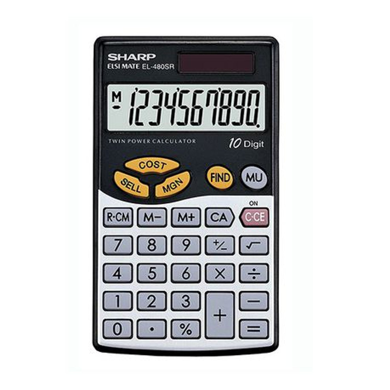 Sharp EL480SB Calculator blister