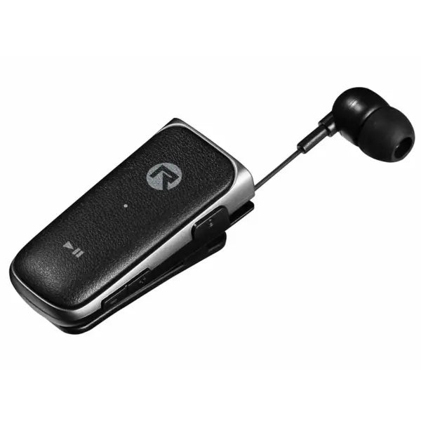 Rocka Reach series retractable mono earpiece - Bluetooth Black