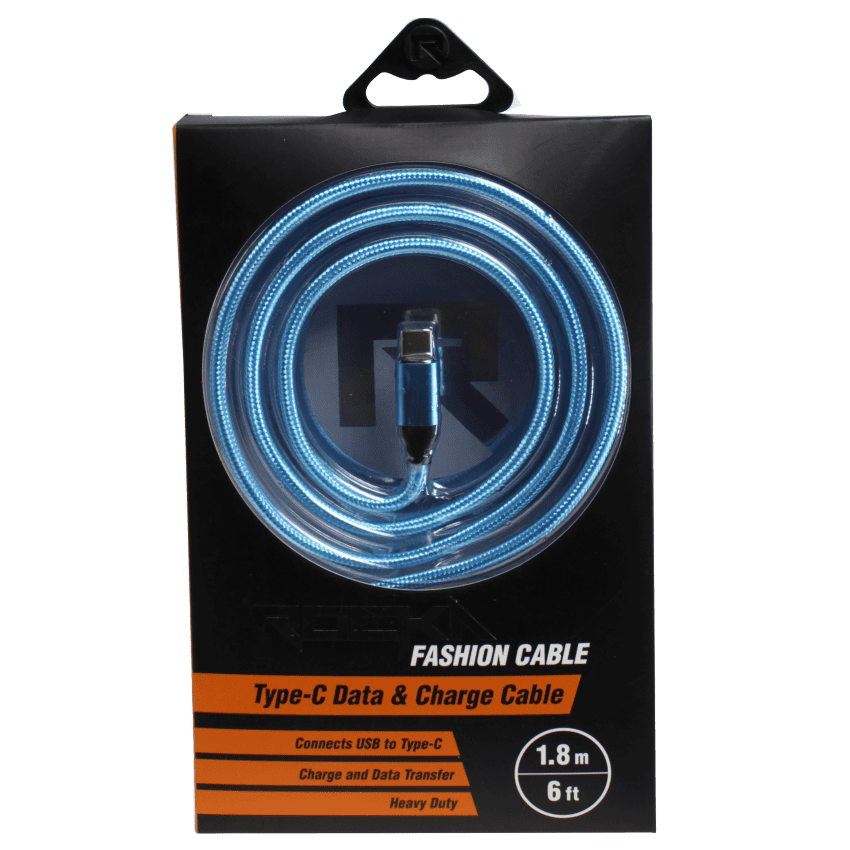 Rocka Fashion cable Type-C 1.8m