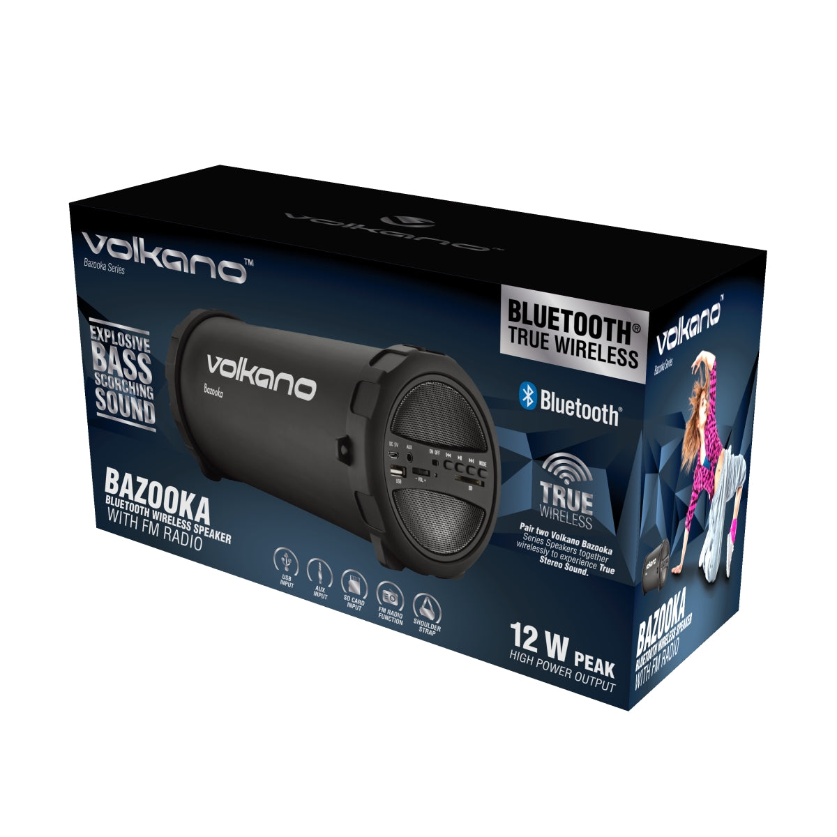 Volkano Bazooka Speaker