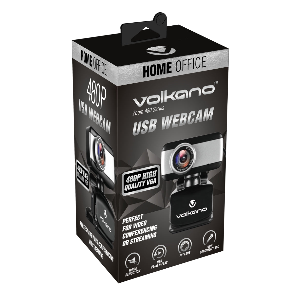 Volkano Zoom 480 Webcam 640x480p