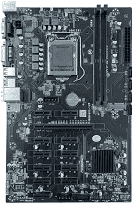 B250-BTC-12P, 12 X PCIE Mining Motherboard