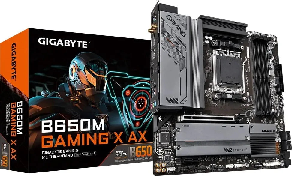 GIGABYTE-AMD-B650-Gaming-Chipset-for-AMD-AM5;-4x-DDR5;-3x-M2;-HDMI/DP;-ATX;-WiFi.-