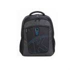 Kingsons 15.6 black laptop backpack with key chain"