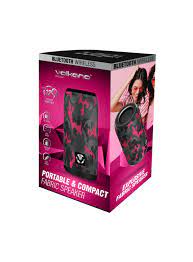 Volkano Stella Series Bluetooth Speaker - Pink Camo design