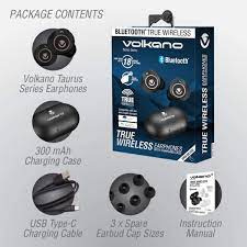 Volkano Scorpio Series True Wireless Earphones - Black
