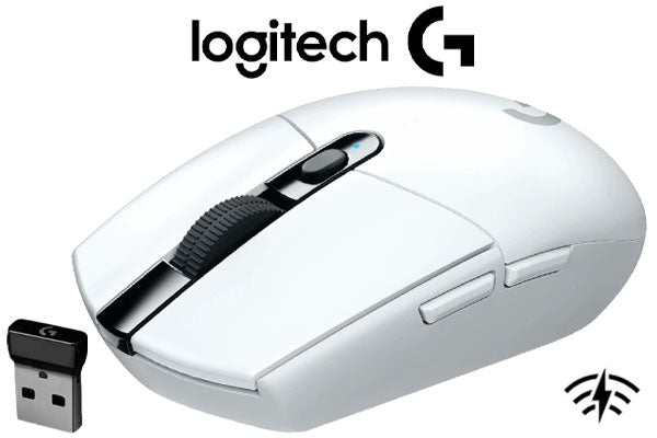 Logitech® G305 LIGHTSPEED Wireless Gaming Mouse - WHITE - 2.4GHZ/BT