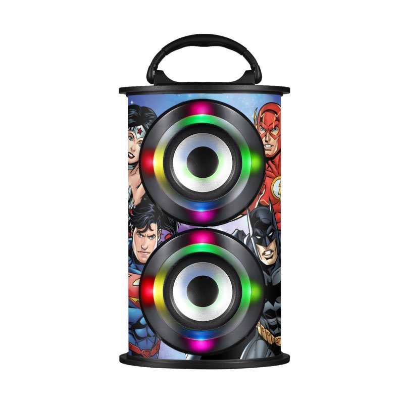 Warner barrel bluetooth speaker - Justice League