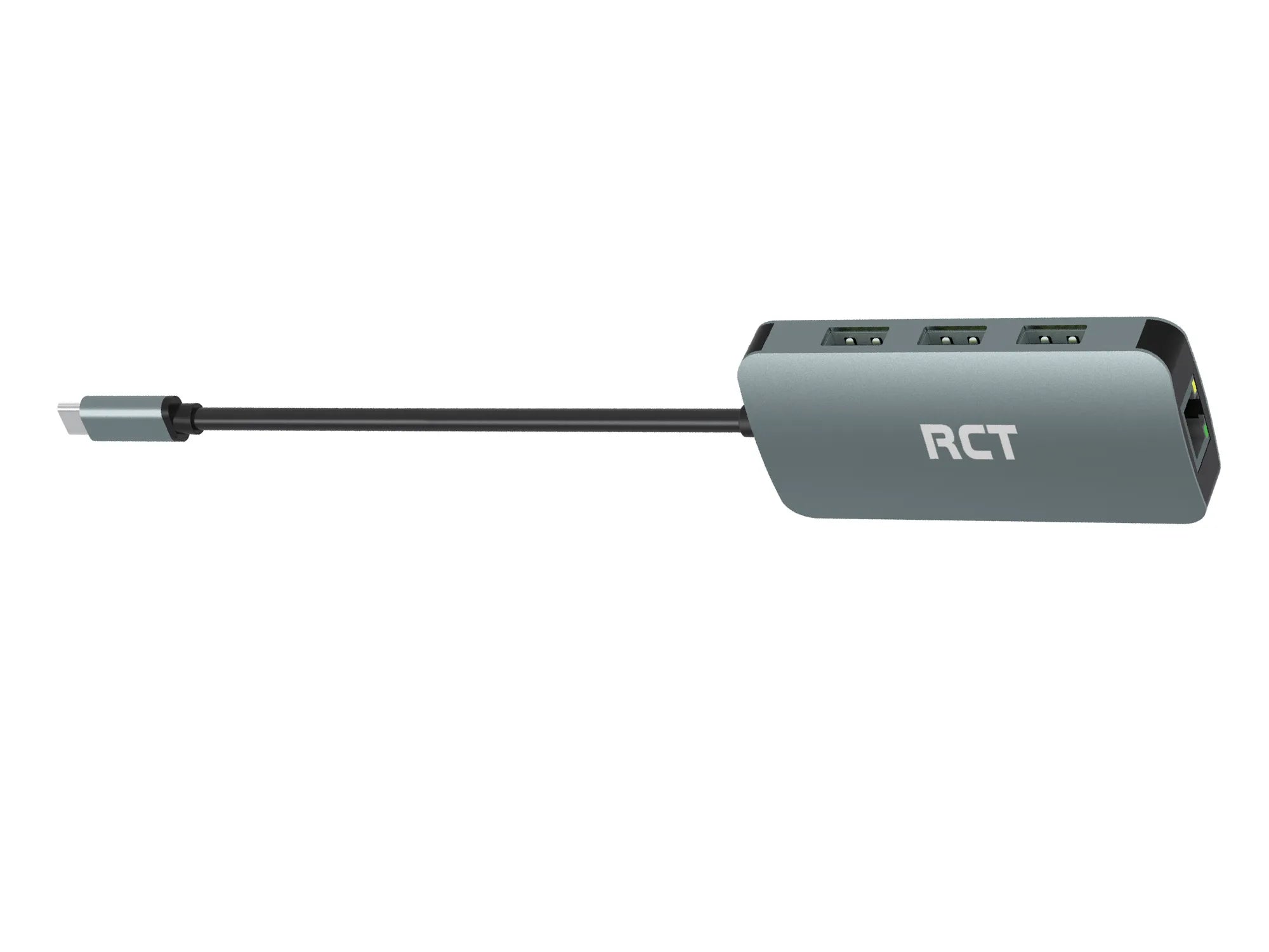 RCT-DS-GN601C-USB-TYPE-C-6-IN-1-HUB-WITH-HDMI;-3-X-USB-3.0;-RJ45-AND-USB-C-POWER-PASSTHOROUGH