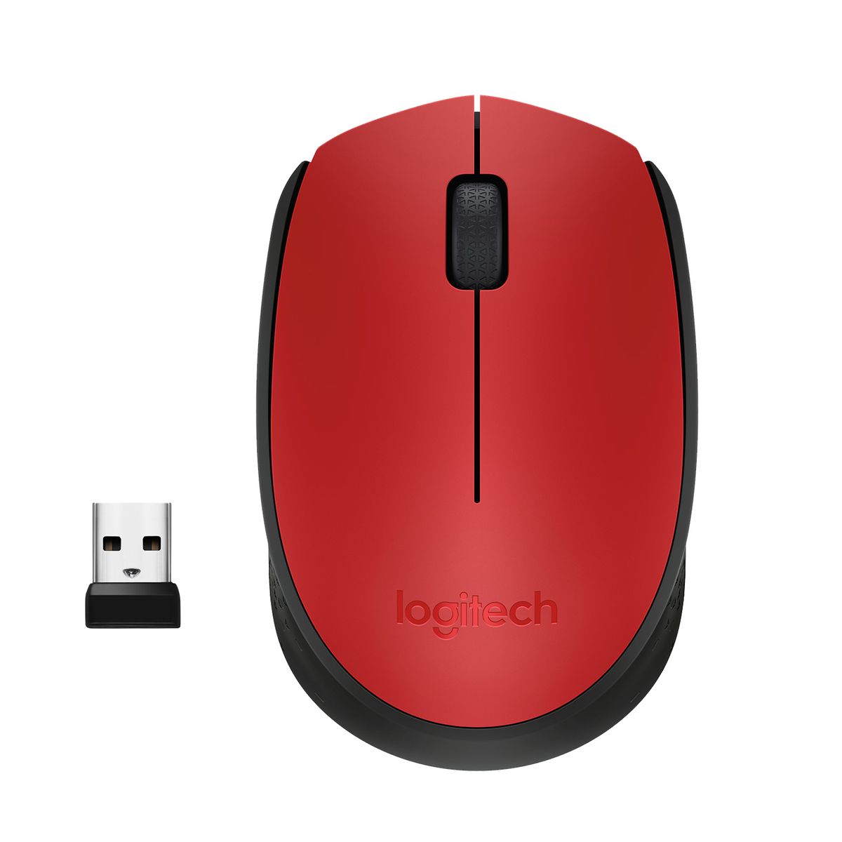Logitech® M171 Wireless Mouse - RED-K - 2.4GHZ - M171 10PK SHIPPER AUTO