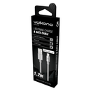Volkano Strike series 1.2 meter MFI Lightning charge/ data cable - silver