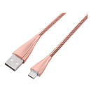 Volkano Fashion series cable Micro USB 1.8m - Rose Gold
