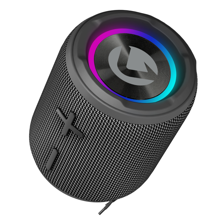Volkano Hydro + Series  IPX7 Bluetooth Speaker - Black