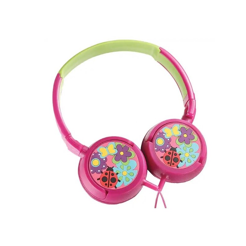 Volkano Kiddies headphones - Girls Miss Lovebug